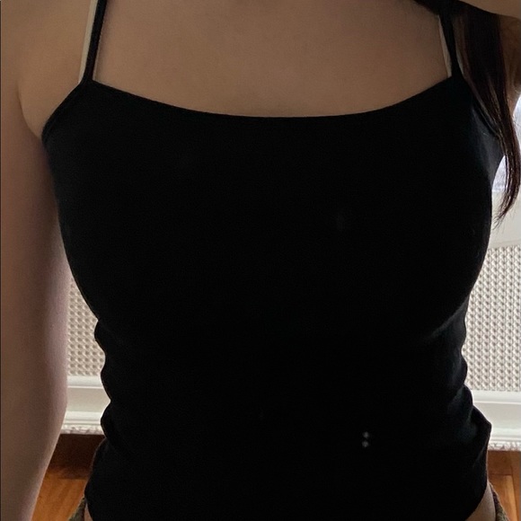 A simple black tank top. - Picture 2 of 2